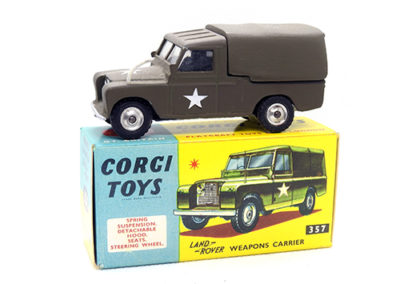 Land Rover n°357 Corgi Toys restaurée